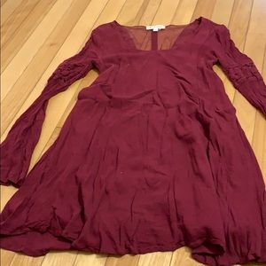 Maroon dress